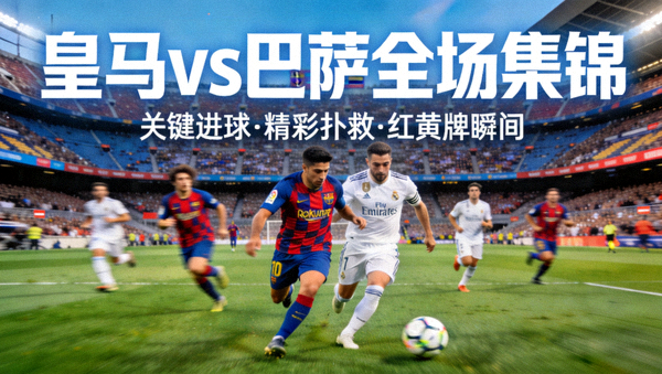 皇马对阵巴萨全场集锦视频缩略图